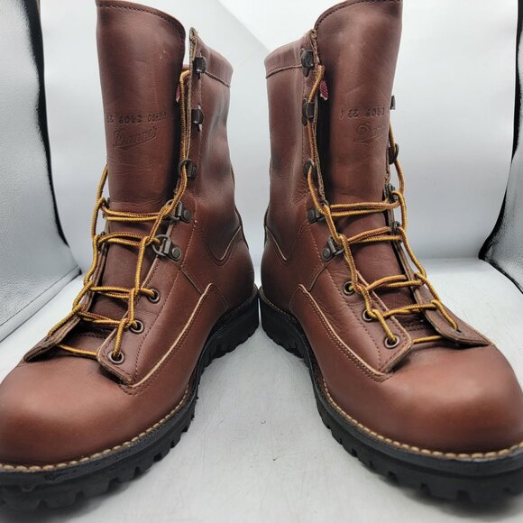 Danner Mens 9 Brown Boots Gore Tex Vibram Soles Work Wear Casual Walking - Picture 3 of 15